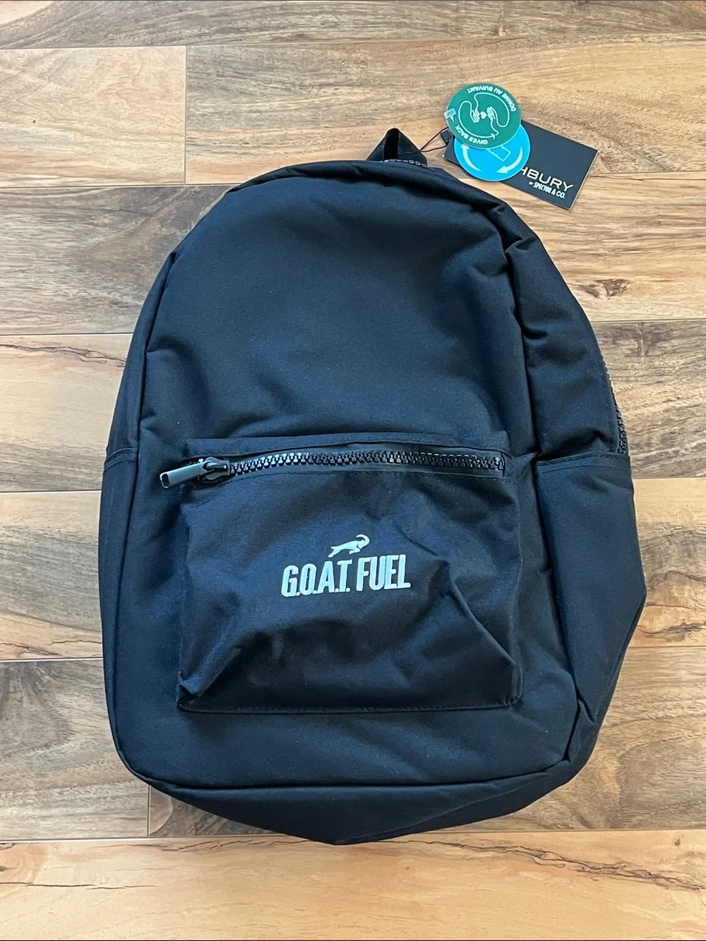 GOAT Fuel Jerry Rice Black Backpack Insulated Cooler Laptop School Travel NWT